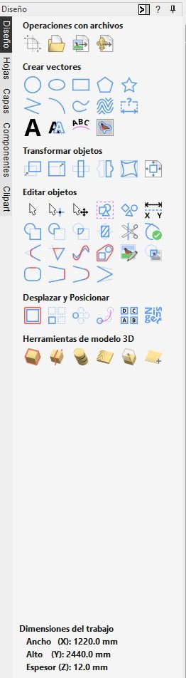Toolpaths Menu